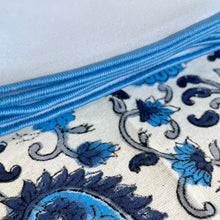 Load image into Gallery viewer, Cornflower Blue Trim Napkin