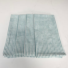 Load image into Gallery viewer, Green Striped Napkin (Set of 4)