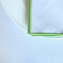 Load image into Gallery viewer, Kiwi Green Trim Napkin