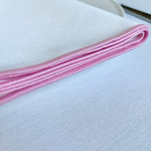 Load image into Gallery viewer, Light Pink Trim Napkin