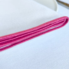 Load image into Gallery viewer, Raspberry Pink Trim Napkin