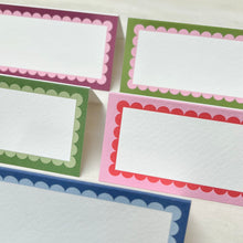 Load image into Gallery viewer, Scallop Place Card Collection