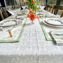 Load image into Gallery viewer, Tulip Field Tablecloth (Seconds)