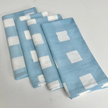 Load image into Gallery viewer, Blue Gingham Napkin (Set of 4)
