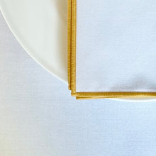 Load image into Gallery viewer, Gold Trim Napkin
