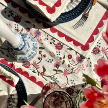 Load image into Gallery viewer, Thistle Flower Tablecloth
