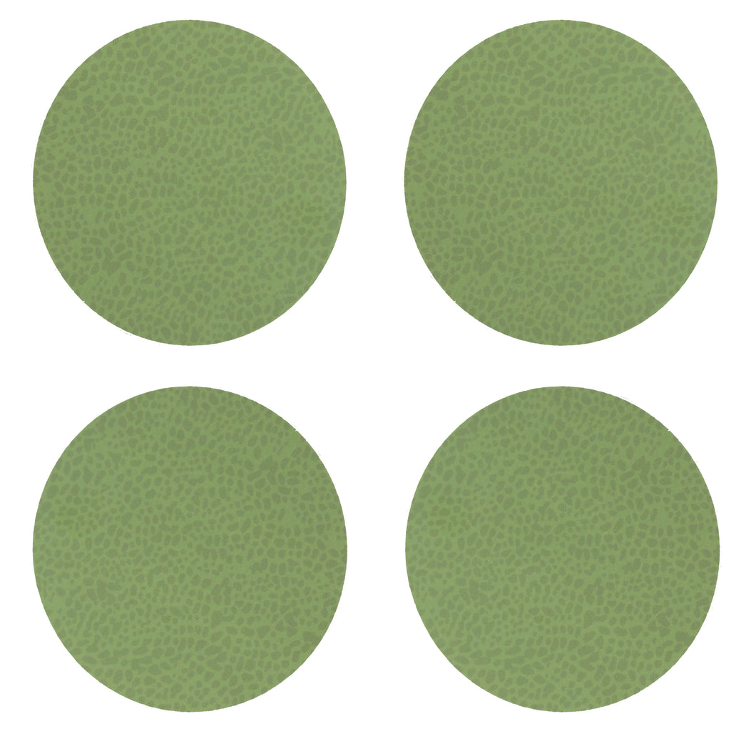 Green coasters